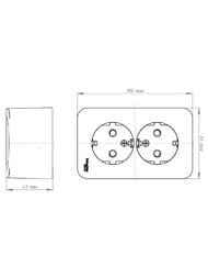  Systeme Electric BLANCA ,    , 16, 250,  BLNRA010213