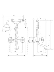 ��������� ��� �����/���� Migliore PROVANCE ���������, �����/������ ML.PRO-8802.BR