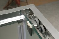 Душевой уголок BelBagno Unique 750-900х750-900х1900 стекло прозр/проф.хром UNIQUE-A-2-75/90-C-Cr
