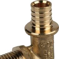 Угол STOUT 16х1/2"Н, для сшитого полиэтилена, латунь, арт.SFA-0005-001612
