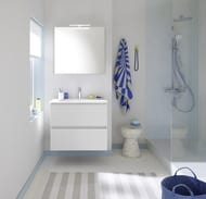 Зеркало Burgbad Rocio 800х700 прямоугольное, рамка алюминий SIKC080