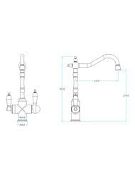 ��������� Boheme Tradizionale Chromo 113-CRST ��� �����, �������������, c ������ ��� �/����, ����