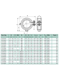 ����� Walraven BISMAT Flash � epdm, 2" M8 59-63��, ������� �����,  3373063