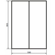 ���� COMFORTY �������-60 (580�800�180) ���������, ����� ������ 00-00009445