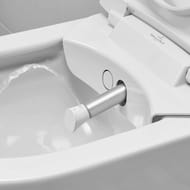 Унитаз-биде Villeroy&Boch ViClean-I200 V0E2 00 R1 (385х595х400) подвесной, б/обод., пульт, сиденье