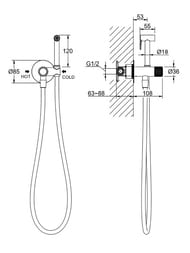 ����� � ������������� ����� Aquatek ����� AQ1023CR ������������, 1 ���., �������������, ����: ����
