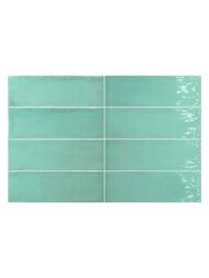 Керамогранитная плитка EQUIPE FANGO AQUAMARINE GLOSS (50х150) голубая, глянец 30682 (кв.м.) — миниатюра 1