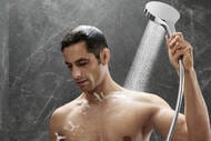 Душевая система Hansgrohe Rainfinity Showerpipe 360 1jet скрытый монтаж хром 26842000
