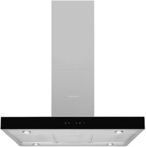 Вытяжка Kuppersberg DUDL 8 BX (897х665х610) 850 м3/ч, 238 Вт, нерж. сталь/черное стекло 6193