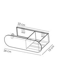 ����� FLOW Round Duetto 260�130�80 ���������, ��������� ��� �/� �����, ������ Fl-ro-du26�-�