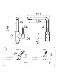 ��������� ��� ����� Omoikiri Nakagawa 2 Plus-SA � ������� ��� �������� ����, ������� 4994419