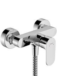 Смеситель для душа Hansgrohe Rebris S 72640000 однозахватный, настенный, хром — миниатюра 1