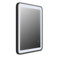 Зеркало IDDIS Cloud (602х702) с подсветкой, подогрев, сенсор, сталь черная матовая CLO6000i98