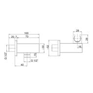 ��������� ����������� Paini 1/2", ����������, � ����. ����, ������ ������������� 50PZ480QQ