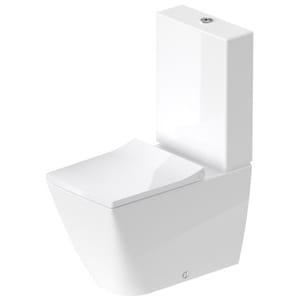 Унитаз-компакт Duravit Viu 350х650х900 безободковый 2191090000+0942000005
