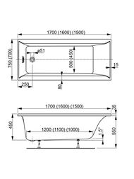   VAGNERPLAST VERONELA 170 (1700750450) ,  VPBA170VEA2X-04