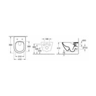 ������ ��������� Villeroy & Boch Subway 2.0 4609R0R1 (410�580�335) �������� CeramicPlus