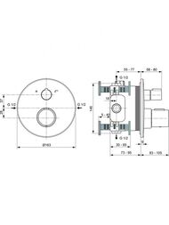   / Ideal Standard CERATHERM 100 A5814GN  ,   