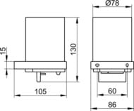    Keuco Edition90 Square , 180 ,  ./ 19152 019000