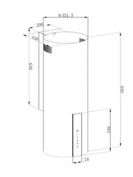 Вытяжка Korting Korting KHC 35969 DX Cylinder — изображение 9