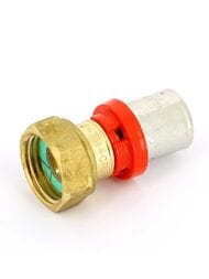 Соединитель пресс Tiemme 16х1/2"В с накидной гайкой 1650034 / 1665G001604CZ
