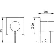 ��������� Keuco IXMO PURE ������������,��� ����,�������������,��� ������,������ ���.59551379502