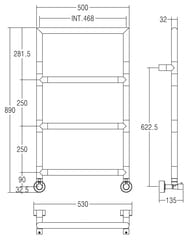 ����������������� ������� Margaroli Sereno 4-482/AQ-4 (890�530) ����, 44824704AQCRN