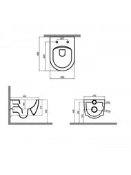 ������ ��������� BETTOSERB ARC LINE 54 (360x540�400) �������.,c �������� 40006477+15000001