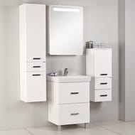 Раковина Aquaton Тигода 60 1WH302082 600x475x190 мм, перелив, отверстие под смеситель, белая