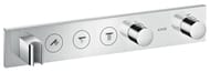 Смеситель Axor ShowerSelect 18356000 для душа, встраиваемый в стену, термостат, 3 потребителя, хром