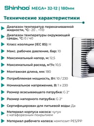   SHINHOO MEGA+ 32-12 1x230V 71121012