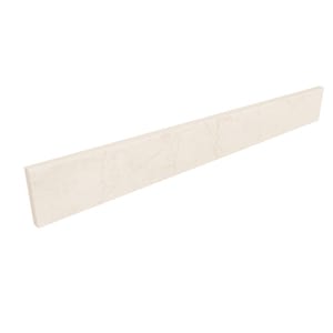 Плинтус керамический Estima Marmulla Ivory MA00 (70х600) полированный, бежевый (шт.)