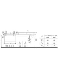      Duravit L-Cube 920400547 2 ,   LC581802222