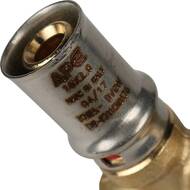 Водорозетка STOUT 1/2"х16 для металлопласт. труб, пресс, короткий SFP-0018-001216