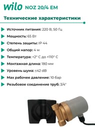   Native by WILO NOZ 20/4 EM  ,  2479384