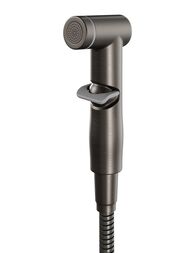 Смеситель с гигиеническим душем ESKO Lagos Gun Metal встраиваемый, однозахватный LGSMHGM — изображение 4