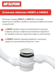    McAlpine "Click-Clack"   ,  MRB11-WH