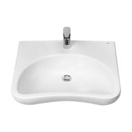 Раковина подвесная Roca ACCESS ZRU9307659 (640х550х170) для людей с огр. возможностями, белый