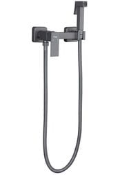 Гигиенический душ с смесителем , FRAP оружейная сталь, F7504-9 — миниатюра 1