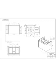 ����� ��� �������� Cersanit Grande 60 ��������� (585�462�445��), soft touch, ������� 64309