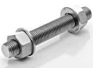 ������� DIN976 �10 � 100 (� �����. ����� DIN934 ����� DIN9021 � DIN127) Zn (2 ��.)