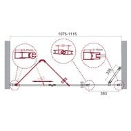    BelBagno Albano 1075-11151950 ALBANO-BS-13-40+70-C-Cr ,  / (AEK-40-FIX-C-Cr+AEK-PMS-45+ALBANO-30/40-C-Cr)