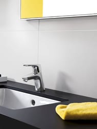 Смеситель Hansgrohe Focus 31732 для умывальника с фикс. изливом, с цепочкой для пробки, хром — изображение 2