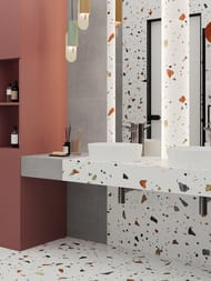 ��������������� ������ Laparet Terazzo Bianco (600�600) ������� �������, ������� (��.�.)