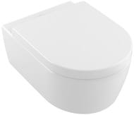 Унитаз подвесной Villeroy & Boch Avento PLUS 5656 HR 01 (530х370х310) безободковый,сиденье микролифт