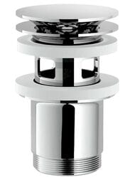 Донный клапан NOBILI нажимной, G1 1/4", хром AV00110/10CR — миниатюра 1