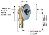 ���� ���������� 1" (3/4") Remer Tempor TE171, ����