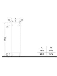 Duravit L-Cube 4001320243 , 3 ,  ,   LC1168L1818
