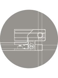 ������� ����� CEZARES SLIDER (900-1000�1950) B-1-90/100-C-BORO ������ ����������/������ ������