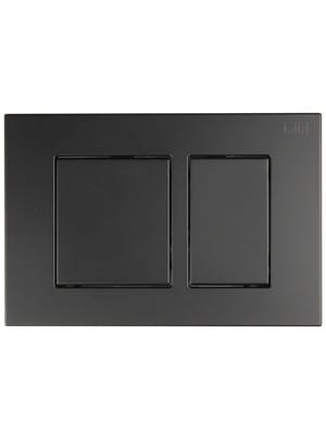 Клавиша смыва toHit Ixion Pane 04 для инсталляций Ixion/Ixion Compact, мех, дв-ой. смыв, черн. мат